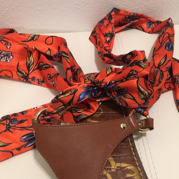 Sam Edelman anklewrap sandals - Picture 2 of 4